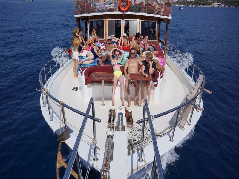 Merhaba Pansiyon Bodrum Bagian luar foto